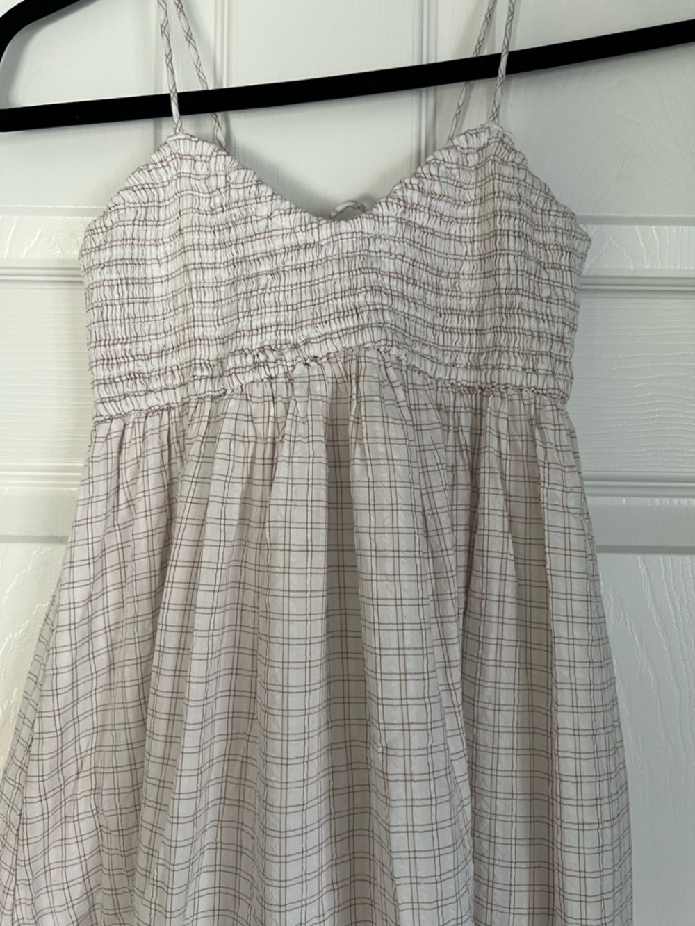 Abercrombie & Fitch Women’s Smocked Sweetheart Maxi Dress XS NEW - Picture 6 of 9